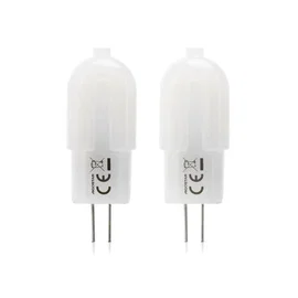 2 x żarówka LED G4 1,7W 160lm zimna AC/DC 12V energooszczędna do biura