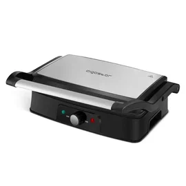 Karbowany opiekacz do panini Aigostar 1500W ze stali nierdzewnej dla wygody w ku
