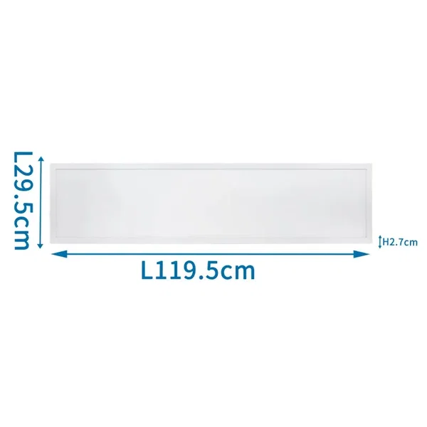 Duży panel LED 40W 120x30 cm trójbarwny 3000K/4000K/6500K do biura