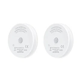 2x akumulatorowa lampka nocna LED z czujnikiem ruchu i USB na magnes regulowana 