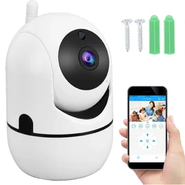 Kamera IP WiFi niania elektroniczna obrotowa HD audio domowa wewnętrzna Verk Gro