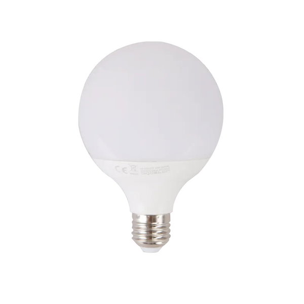 Żarówka LED kula G95 E27 15W 1500lm zimna do biura energooszczędna