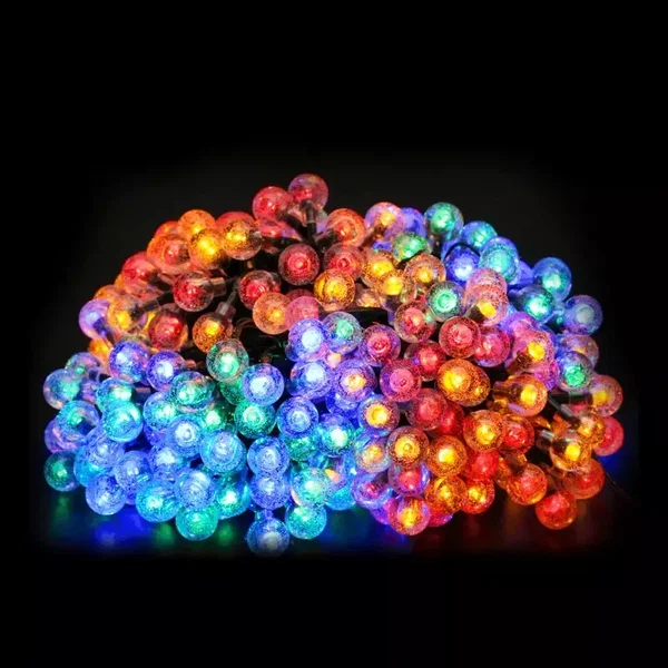 Lampki choinkowe 25 LED multikolor 2,5 m na 3 baterie AA do dekoracji świąteczne