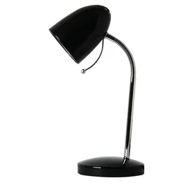 Lampa biurkowa czarna z gwintem E27 idealna do przytulnego klimatu