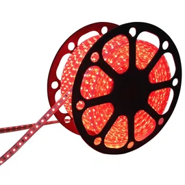Taśma LED 50m czerwona 10mm 230V wysokiego napięcia do efektownego oświetlenia