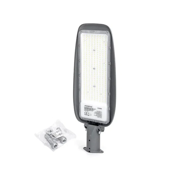 Wąska latarnia uliczna LED 200W 17400lm 230V zimna szara energooszczędna
