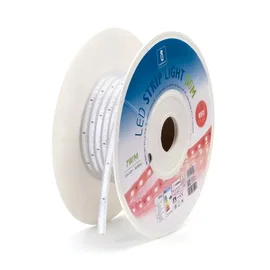 Taśma LED czerwona 50m 8mm 230V idealna do efektownego oświetlenia dekoracyjnego