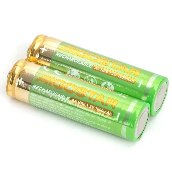 Akumulatorek R6 AA Ni-MH 1600mAh 1.2V 2 sztuki praktyczne i trwałe źródło energi