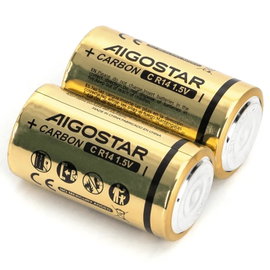 Bateria alkaliczna cynkowo-węglowa R14 1.5V 2 sztuki praktyczne zasilanie