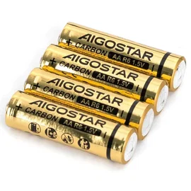 Bateria alkaliczna cynkowo-węglowa R6 AA 1,5V 4 sztuki praktyczne opakowanie