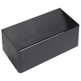 Metalowy czarny kinkiet LED 12,5W dwustronny nowoczesne oświetlenie