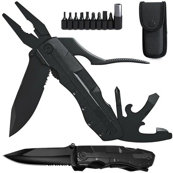 Multitool narzędzie wielofunkcyjne z etui Verk Group praktyczne i trwałe