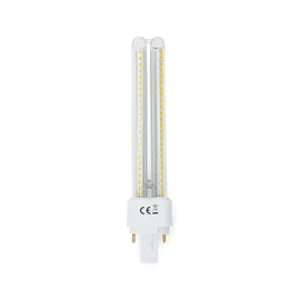 Świetlówka LED PLC 2U 15W biała neutralna 4000K energooszczędna do biura