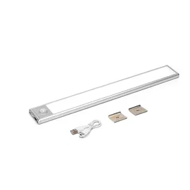 Akumulatorowa lampa LED do szafy 4000K z czujnikiem ruchu i ładowaniem USB do ku