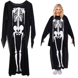 Strój przebranie kostium szkielet coco halloween - Czarny