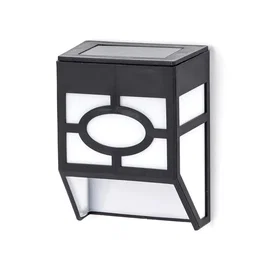 Lampa ścienna kinkiet solarna LED czarna RGB Aigostar do efektownego oświetlenia