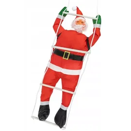 Święty Mikołaj gwiazdor wchodzący sznurowej po drabinie 100/160cm