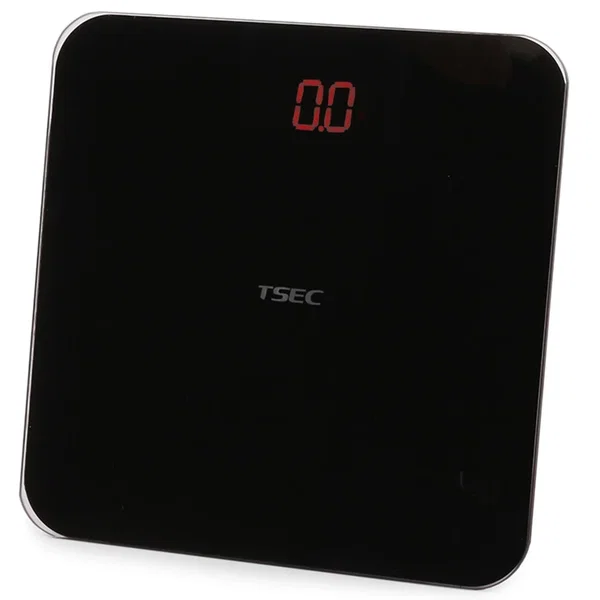 Elektroniczna waga łazienkowa Verk Group szklana LCD do 180 kg dla precyzyjnych 