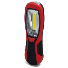 Latarka warsztatowa 3W 200lm LED COB 6500K z magnesem na 3 baterie AA praktyczna