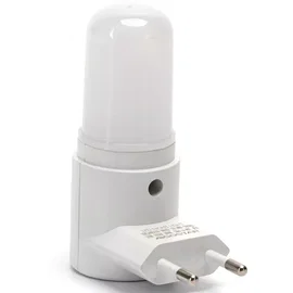 Lampka nocna LED 0,8W 3000K 50lm z wyłącznikiem i czujnikiem światła do przytuln