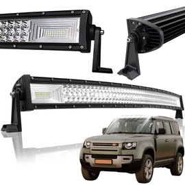 LAMPA ROBOCZA SZPERACZ 130 CM 192+42 LED BAR HALOGEN 675W 12V 24V REFLEKTOR