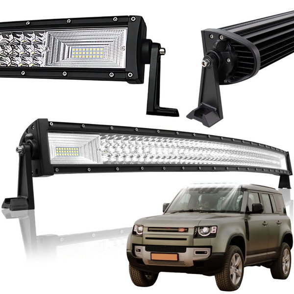 LAMPA ROBOCZA SZPERACZ 130 CM 192+42 LED BAR HALOGEN 675W 12V 24V REFLEKTOR
