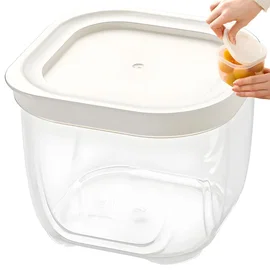 Pojemnik na żywność z pokrywką hermetyczny organizer do kuchni 500ml 0,5l
