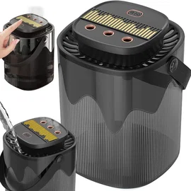 Nawilżacz powietrza dyfuzor zapachowy aromaterapia podświetlenie rgb usb - Czarn