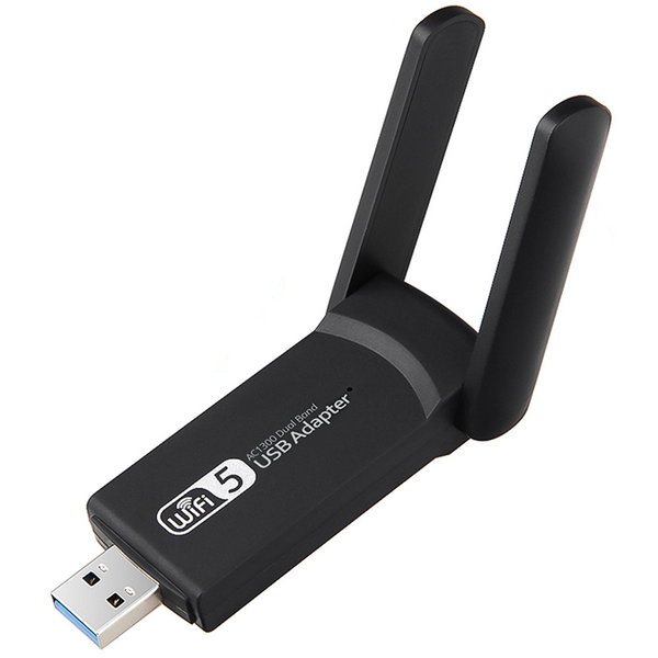 Adapter Wi-Fi USB 1300Mbps dual band zapewniający stabilne połączenie