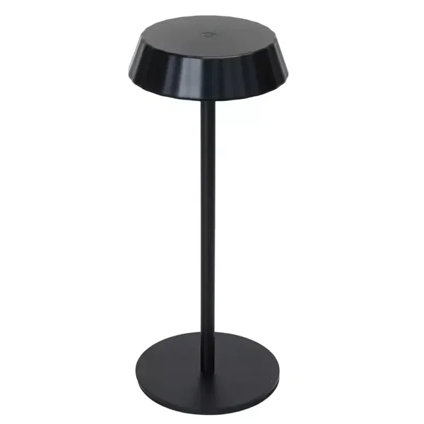 Lampa stołowa LED 2,4W czarna dotykowa ładowana USB praktyczne oświetlenie ambie