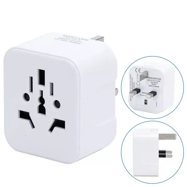 Adapter podróżny UK na USA i Chiny AC 230V zapewniający wygodę użytkowania