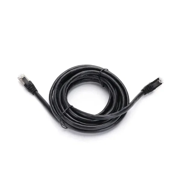 Kabel sieciowy Aigostar CAT7 3 m czarny do szybkiego i stabilnego połączenia int