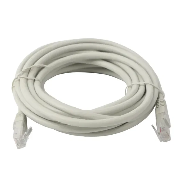 Kabel sieciowy CAT6 5 m szary Aigostar gwarantujący szybkie i stabilne połączeni