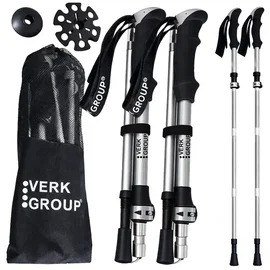 Kijki do chodzenia Nordic Walking i trekkingowe Verk Group zestaw z pokrowcem