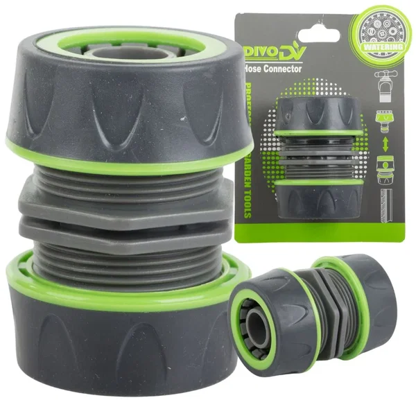 Reparator do węża ogrodowego 3/4 złączka skręcana szczelna łącznik DIVODV