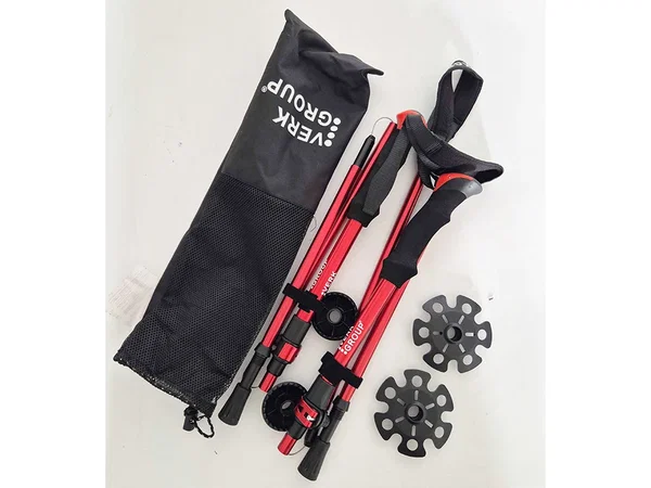 KIJ NORDIC WALKING ZESTAW 3 CZERWONY (30)