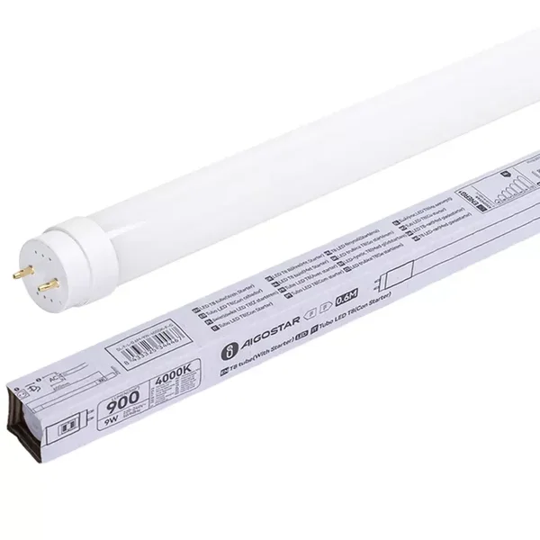 Świetlówka LED T8 9W 60cm neutralna 4000K 900lm z bezpiecznikiem do biura