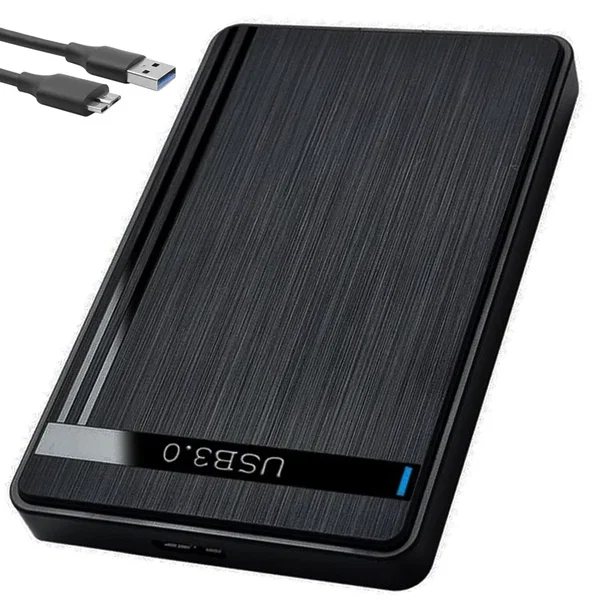 Obudowa dysku kieszeń na dysk adapter hdd ssd 2,5'' usb 3.0 sata kabel etui - Cz