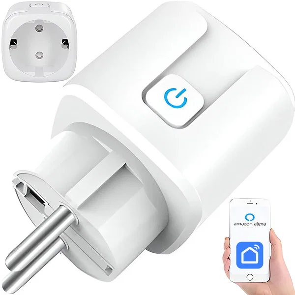 Inteligentne gniazdko elektryczne WiFi timer 16A Verk Group