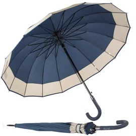 Elegancki duży parasol rządowy mocny xxl antypoślizgowa rączka automatyczny - Ni