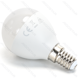 Żarówki LED G45 E14 14W 6500K 2 sztuki blister mocne światło do biura