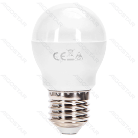 Żarówki LED G45 E27 8W 3000K 2 sztuki blister do salonu energiooszczędna