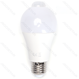 Żarówka LED A60 E27 9W 6500K dzienna z czujnikiem ruchu energooszczędna do biura