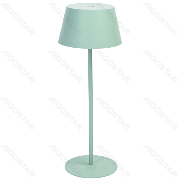 Lampka biurkowa LED 5W metalowa niebieska 3 barwy światła 3600mAh IP44 praktyczn