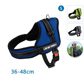 Uprząż dla psa S wytrzymałe odblaskowe szelki obwód klatki 36-48 cm