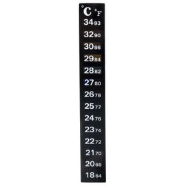 Termometr do akwarium naklejany na szybę 18-34/64°F-93°F