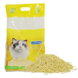 Żwirek dla kota z tofu 6l/2.5kg zbrylający biodegradowalny cytrynowy