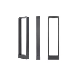 Lampa ogrodowa LED 7W 4000K IP54 czarna 60cm do ogrodu i altany - czarna ramka p