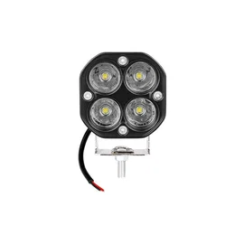 Lampa LED robocza 40W 6000K IP67 czarna do garażu i warsztatu