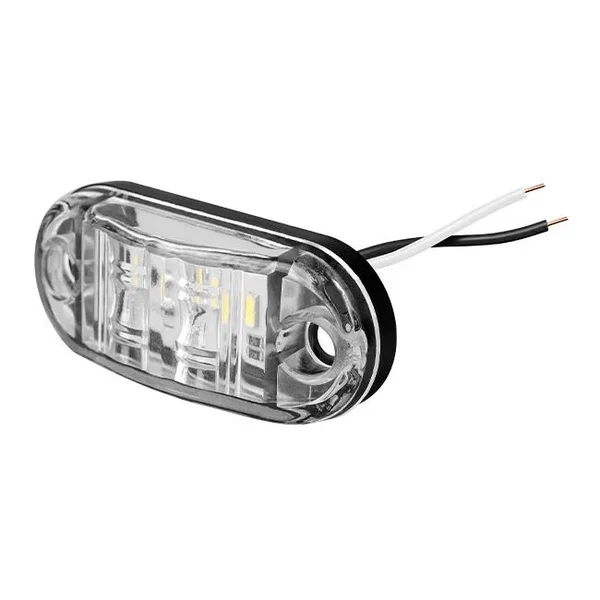 Lampa obrysowa LED 2,5W 6000K IP67 biała 65x28x16mm do garażu i warsztatu